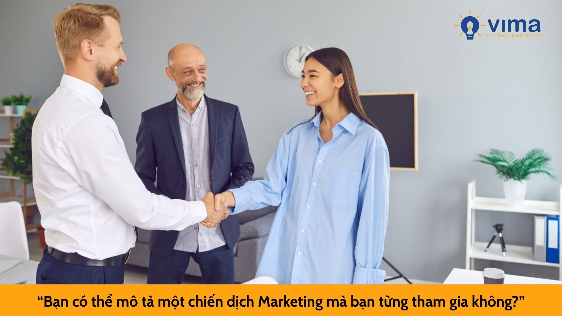 “Bạn có thể mô tả một chiến dịch Marketing mà bạn từng tham gia không?”